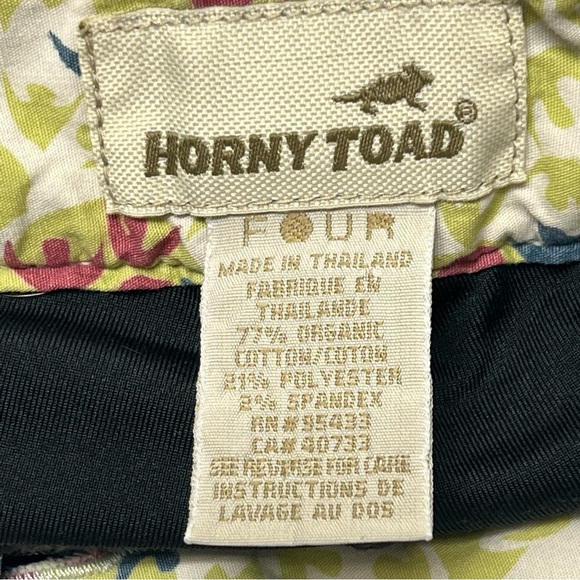 Horny Toad Skirt Skort Women's Size 4 Blue Pinstriped 28" Waist Shorts Athletic - Picture 16 of 16